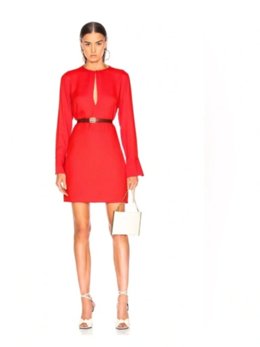 Equipment pink long sleeve mini cocktail Dress size Small